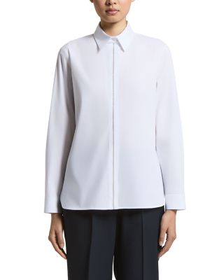 Stretch Cotton Poplin Shirt