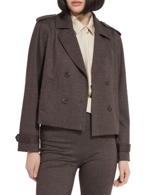 Thora Cropped Trench Coat