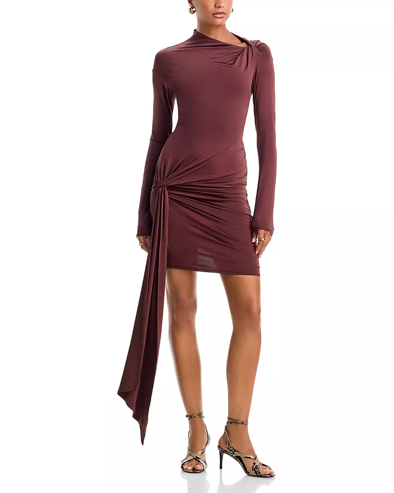 Paris Georgia Antonia Twist Mini Dress