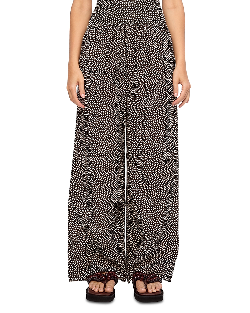 Zulu & Zephyr Cotton-Blend Pants Swim Cover-Up