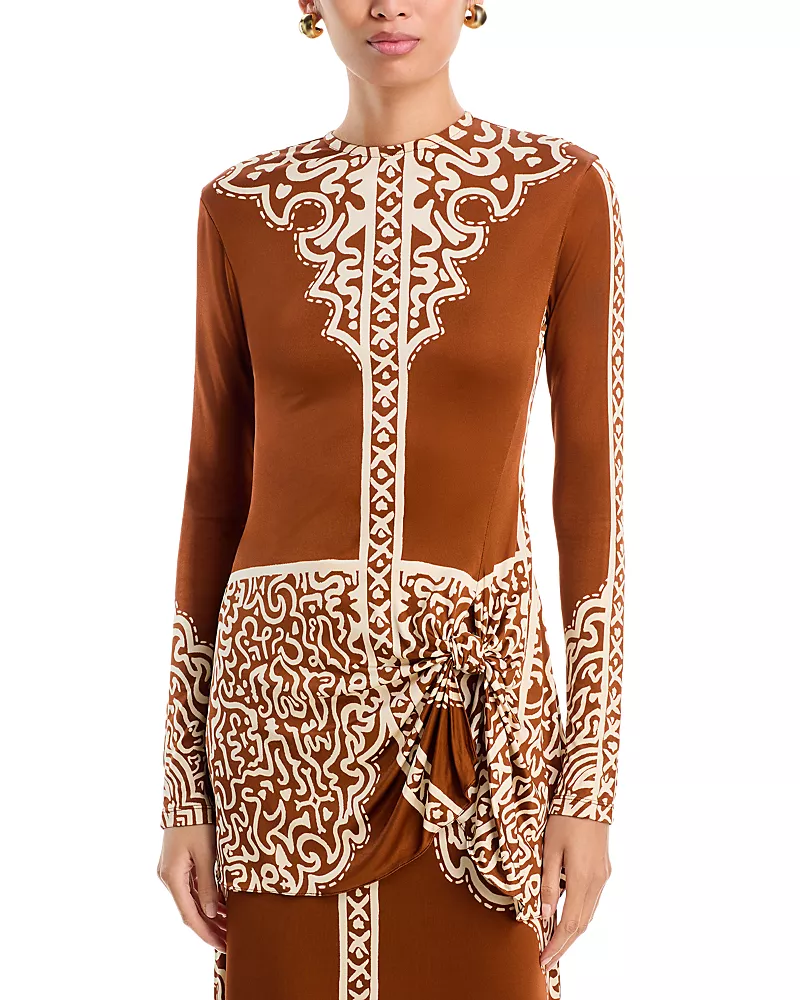Johanna Ortiz Haven of Reverie Long Sleeve Top