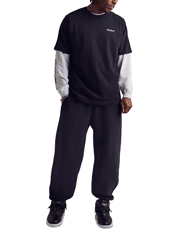 Malbon Relaxed Fit Cotton Drawstring Sweatpants