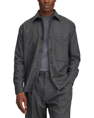 Freddy Herringbone Wool Blend Jacket