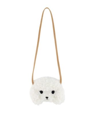  Girls' Plush Zipper Adjustable Strap Bag - Big Kid