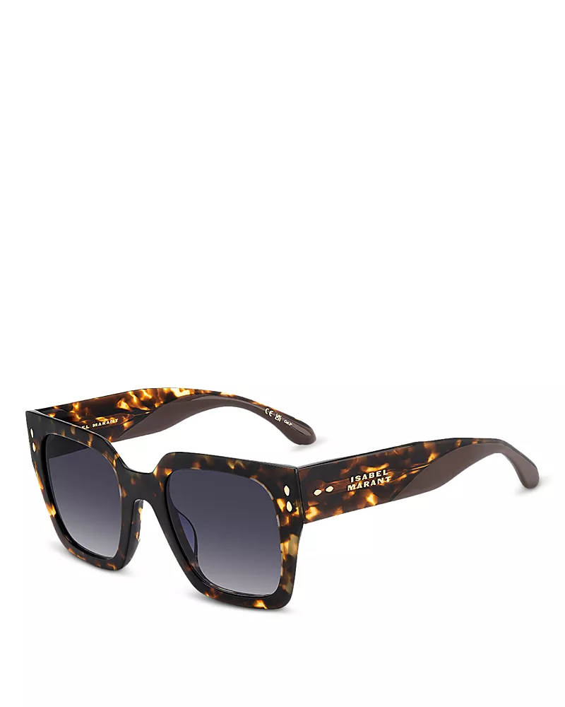 Isabel Marant Square Sunglasses, 52mm