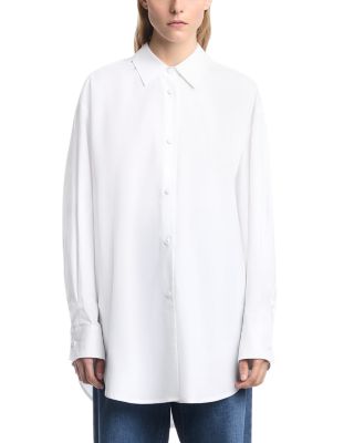 Oversized Cotton Poplin Shirt