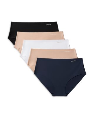 Invisibles Microfiber Stretch Hipster Briefs, Pack of 5