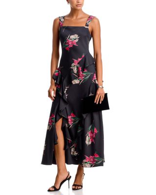 Iris Ruffle Sleeveless Maxi Dress - Exclusive