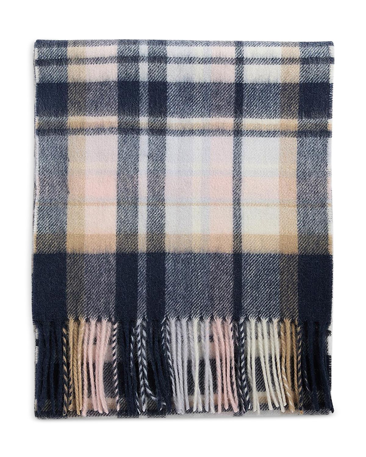 Barbour Vintage Plaid Wool & Cashmere Scarf
