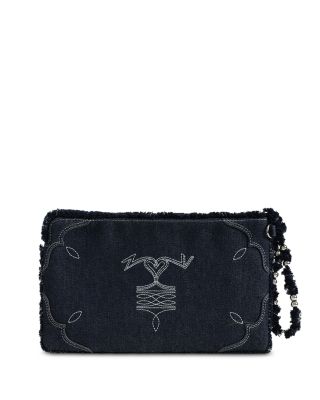 Angel Western Denim Pochette