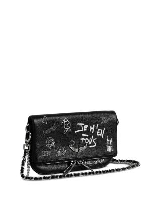 Rock Mini Arty Tag Leather Shoulder Bag