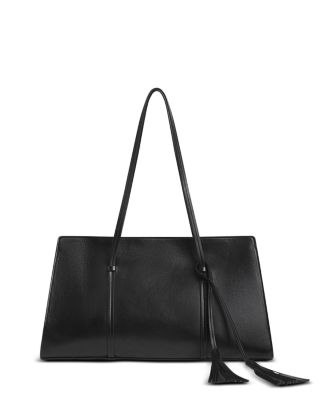 Reformation Elena Medium Leather Tote Bag