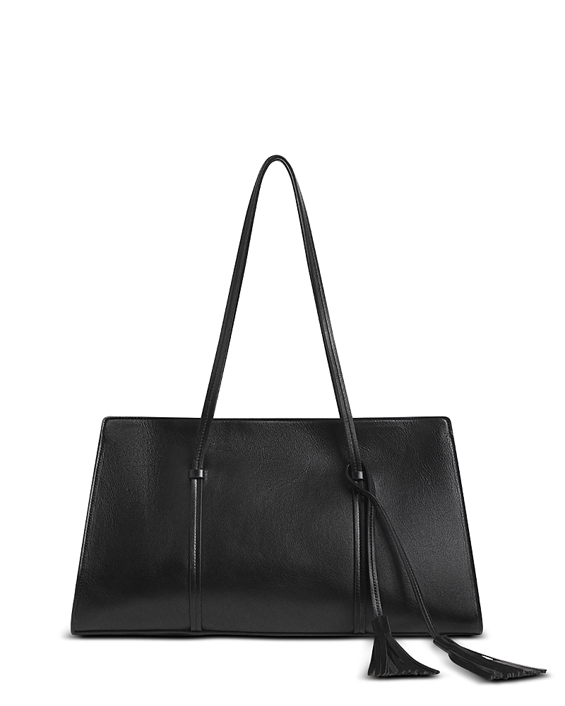 Reformation Elena Medium Leather Tote Bag