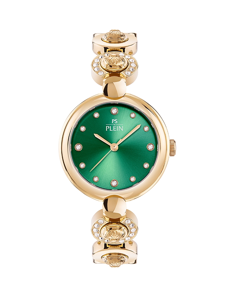 Plein Sport Rebel Crystal Watch, 32mm