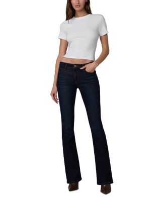 The Naomi 90's Low Rise Bootcut Jeans in Ritual - thumbnail 2