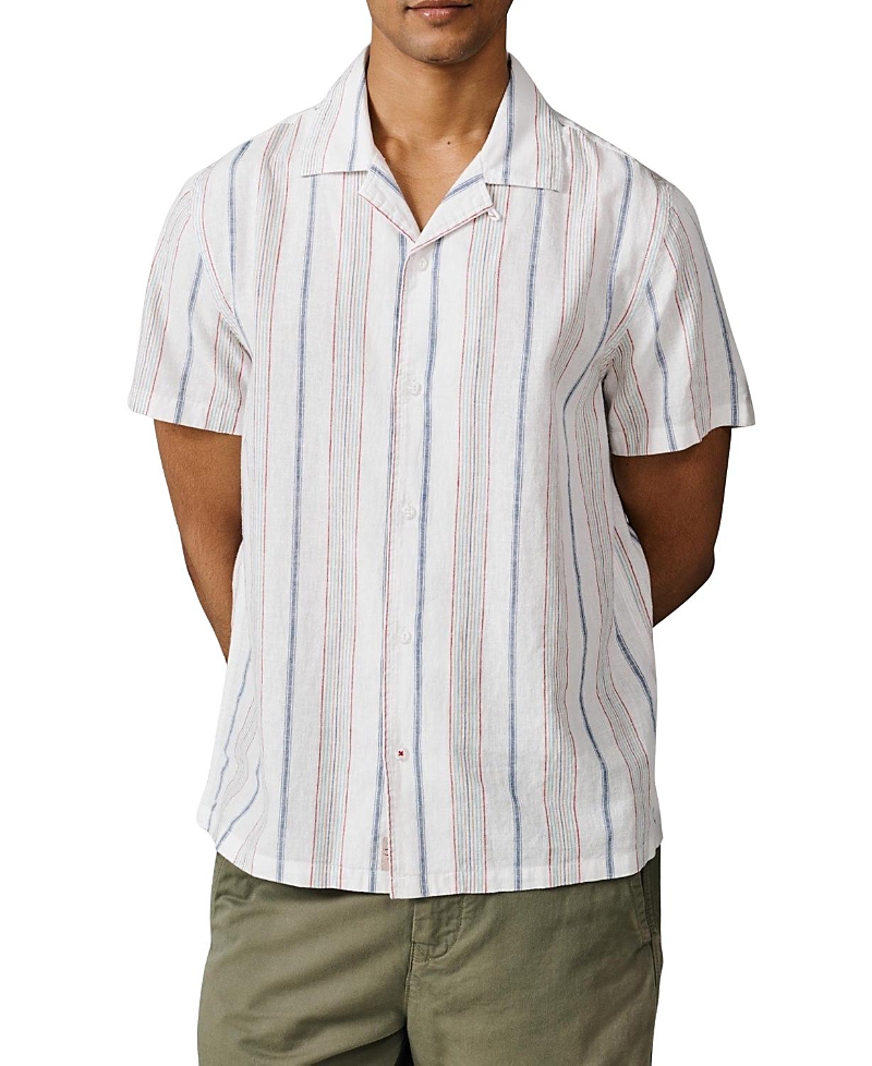 Aubin Abbey Cuban Collar Short Sleeved Shirt