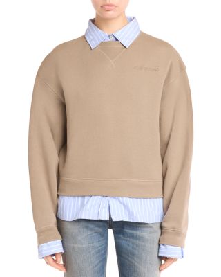 Layered Look Sweatshirt