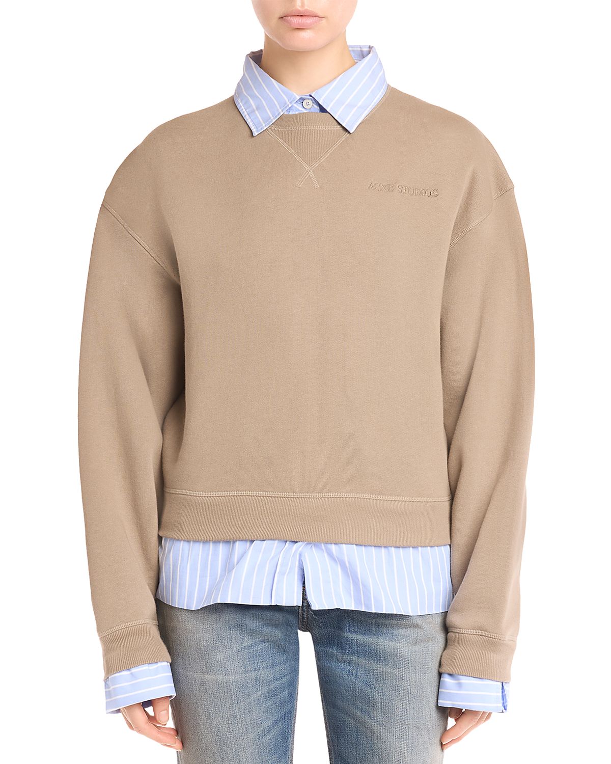 Acne Studios Layered Look Sweatshirt