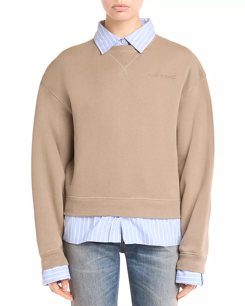 Acne Studios Layered Look Sweatshirt
