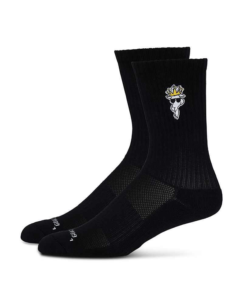 Goat Usa Boys' Freedom Crew Socks, 6 Pack - Big Kid