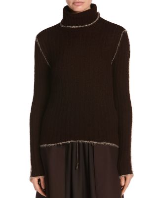 Ribbed Turtleneck Sweater