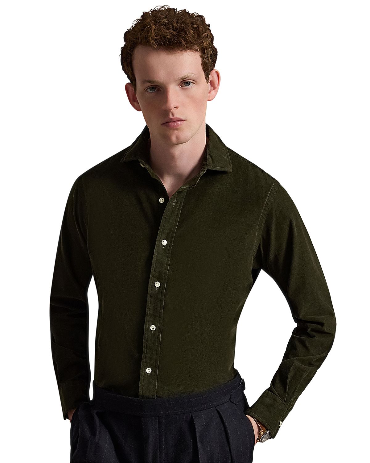 Polo Ralph Lauren Pinwhale Corduroy Cotton Shirt