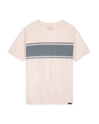 Boys' Surf Stripe Sunwashed Cotton Tee - Big Kid
