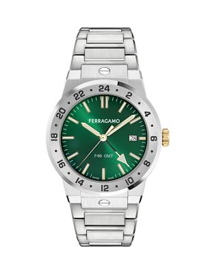 F-80 Classic GMT Bracelet Watch, 41mm