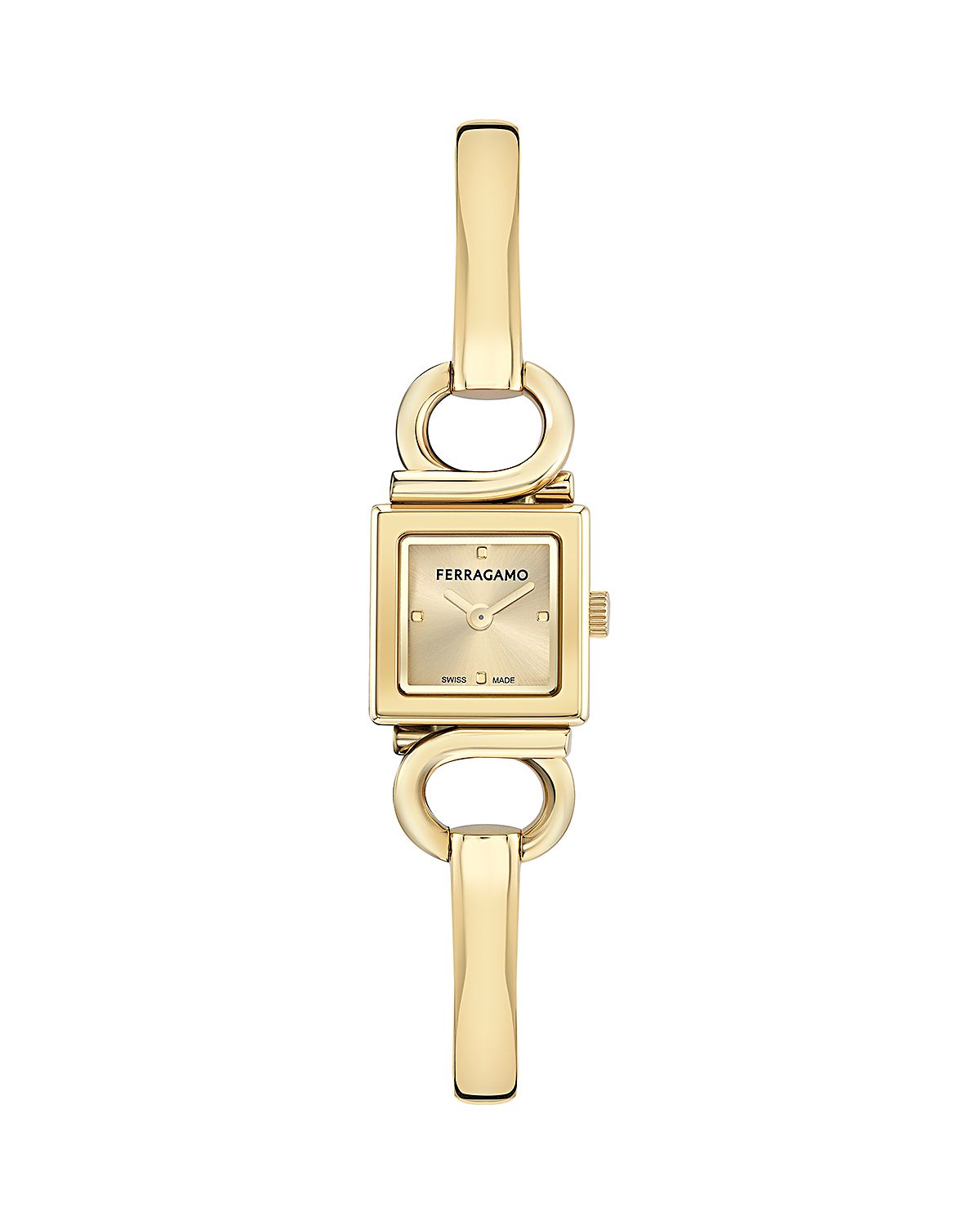 Ferragamo Gancio Evo Bangle Watch, 18mm