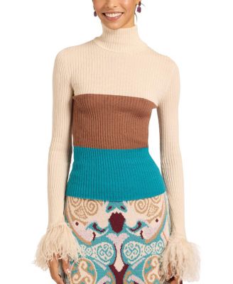 High Kick Top with Feathers