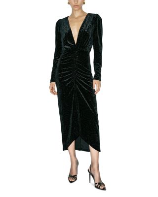 Kellan Ruched Midi Dress