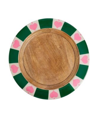 Lakri Mango Wood Charger, 13" x 13"