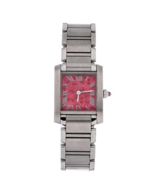  Limited Edition Tank Francaise Quartz Watch in Stainless Steel 20mm