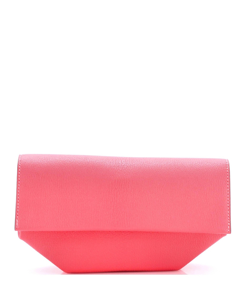 Pre-Owned HERMES Opli Clutch Leather
