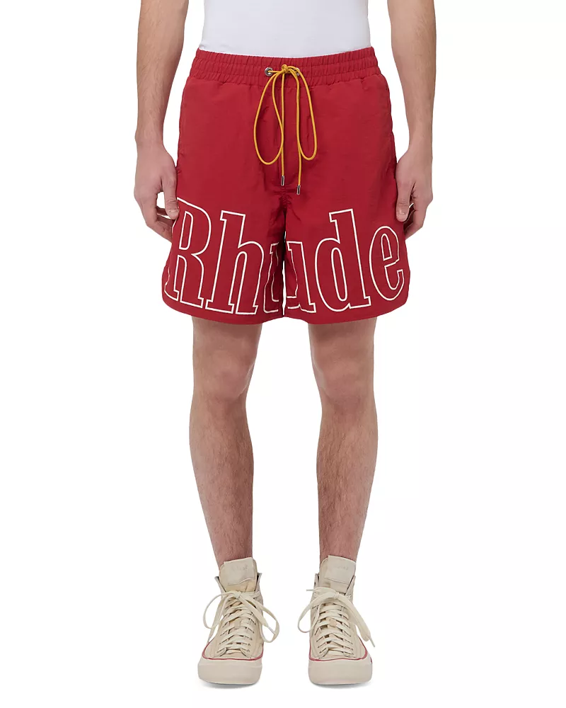 R H U D E Logo 7 Track Shorts
