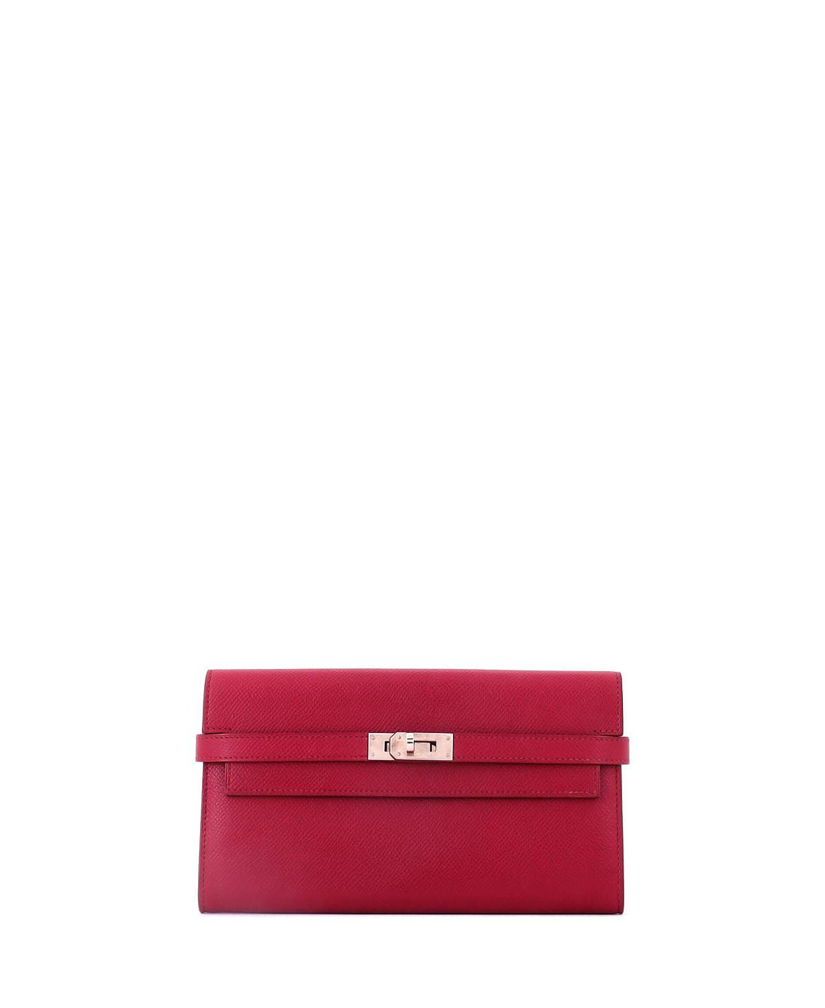 Pre-Owned HERMES Long Kelly Wallet Epsom