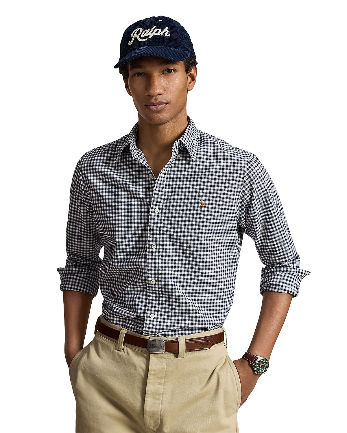 Polo Ralph Lauren Classic Fit Cotton Gingham Oxford Shirt