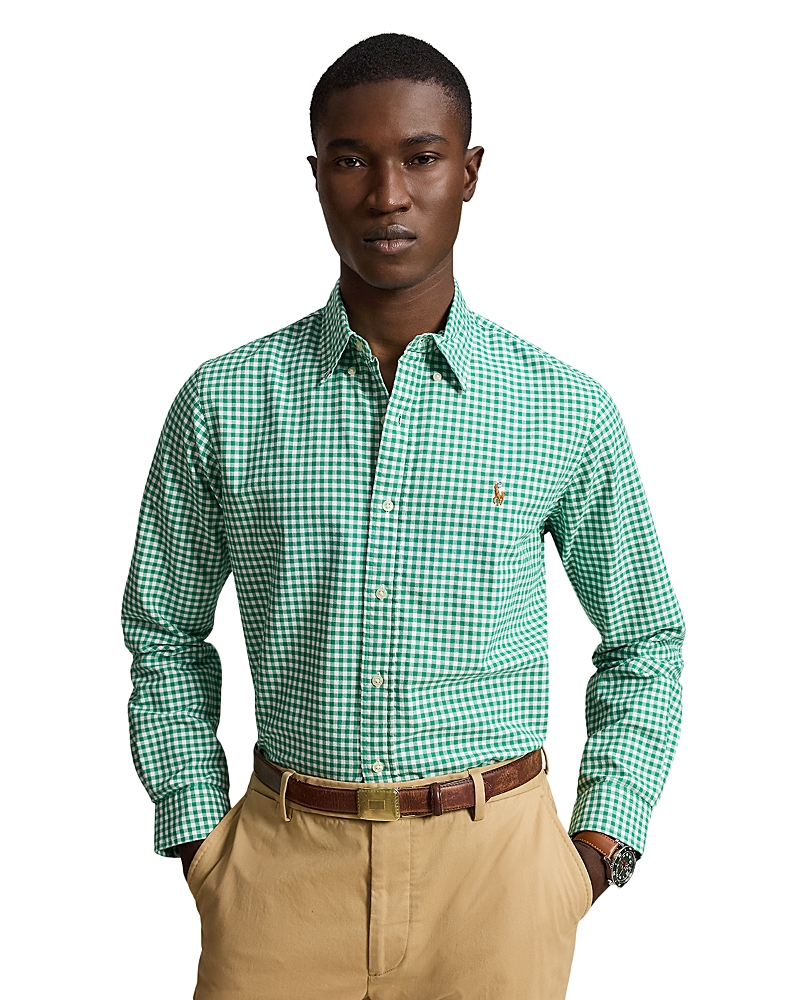 Polo Ralph Lauren Classic Fit Cotton Gingham Oxford Shirt