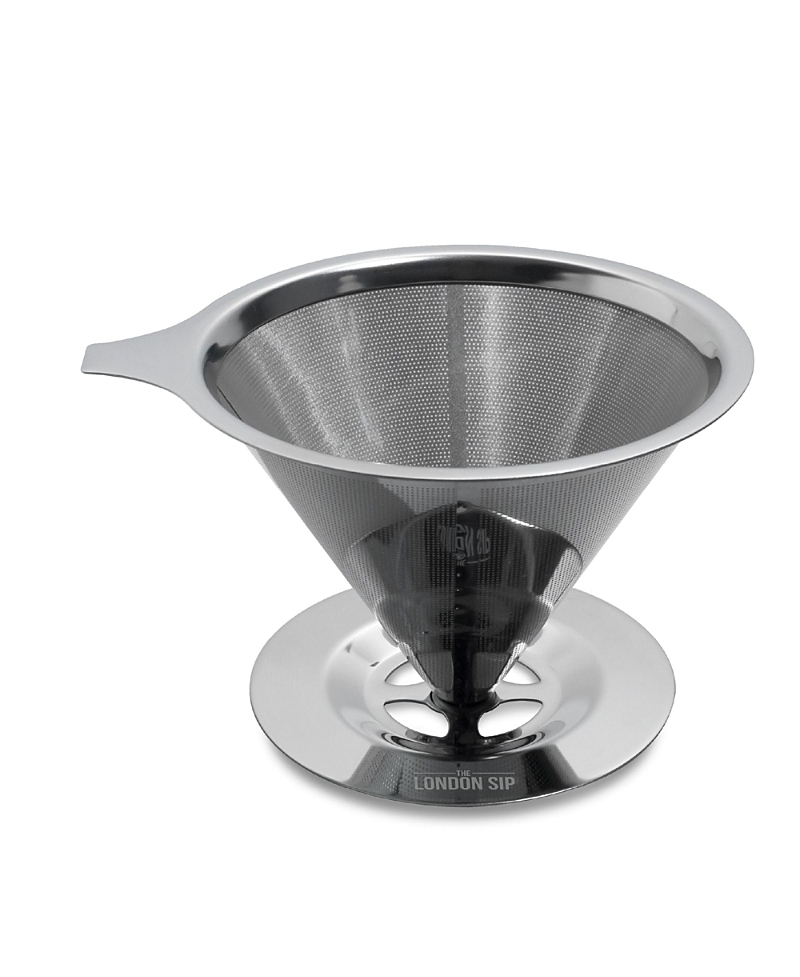 The London Sip Stainless Steel Coffee Dripper, 1-4 Cup