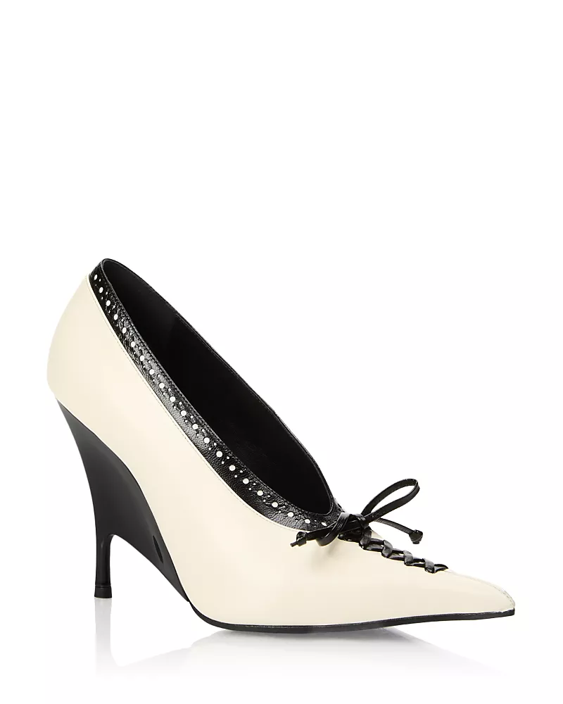 McQueen Women's Koko Wedge Heel Pumps