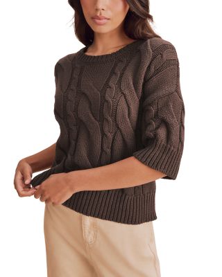 Rhiannon Cable Knit Sweater