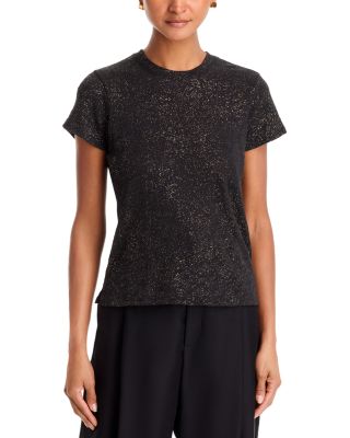 Slub Schoolboy Tee with Foil
