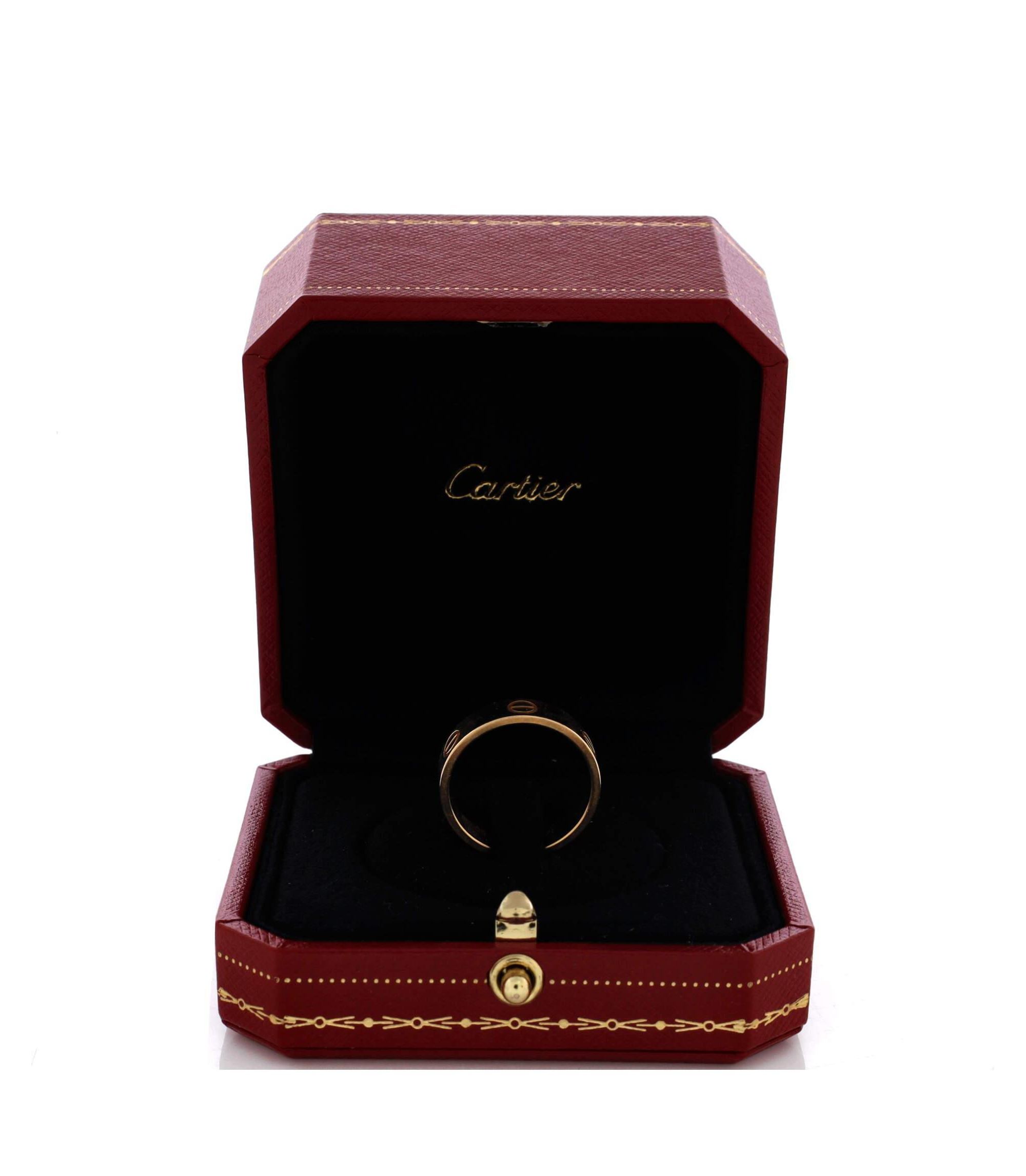 Love Band Ring 18K — Image 3