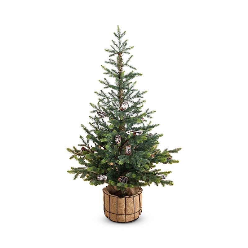 Nearly Natural 4' Artificial Balsam Fir Christmas Tree