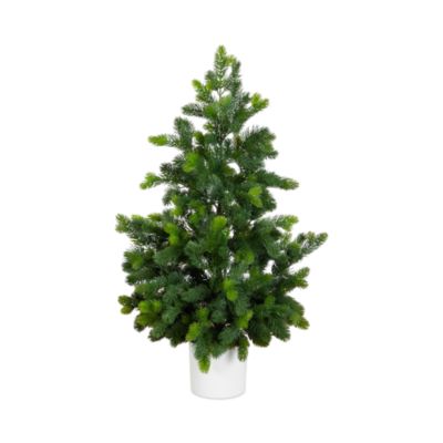 4' Artificial Real Touch Spruce Pine Christmas Tree