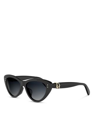 DiorOblique Cat Eye Sunglasses, 56mm