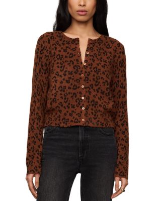 Medina Leopard Print Cardigan