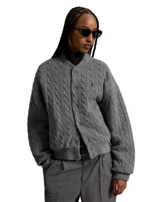 Wool & Cashmere Bomber Jacket