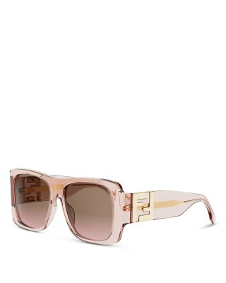 Forever Fendi Oversized Square Sunglasses, 55mm