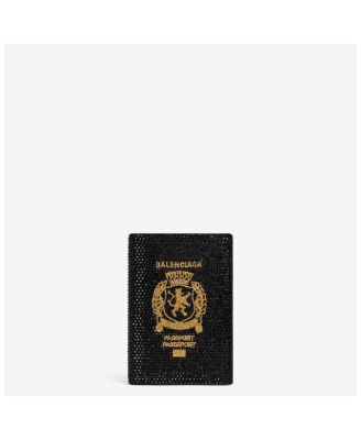Passport Holder With Rhinestones